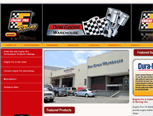 Tablet Screenshot of dongross.com